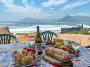Family surf shack on the beach